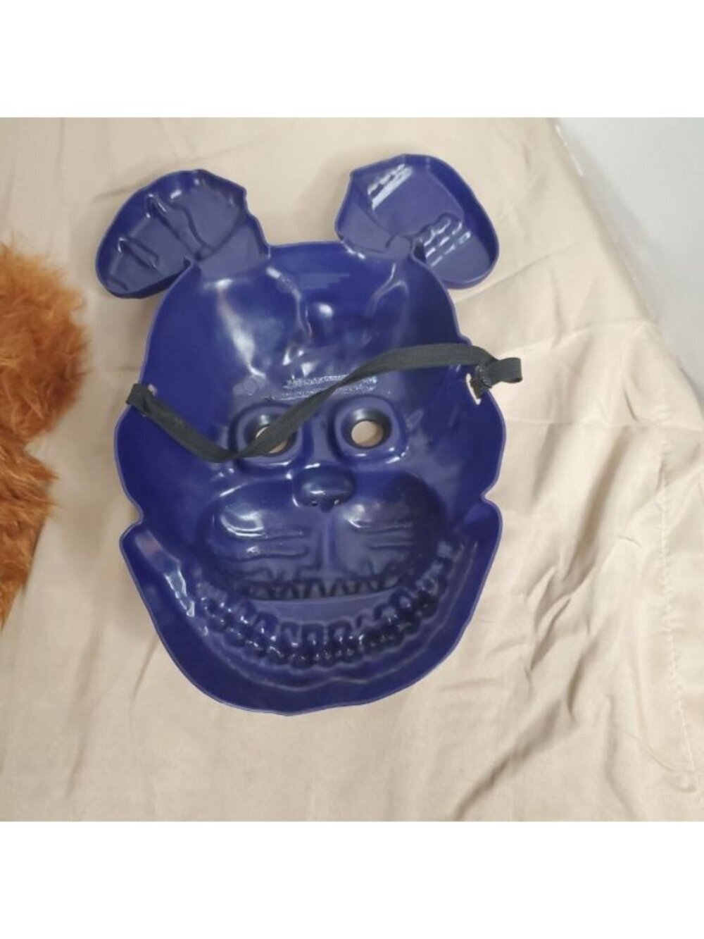Five Nights at Freddy’s Masks Lot of 2 Furry Freddy Fazbear And Bonnie Masks - Picture 5 of 6